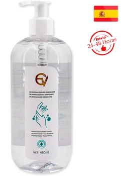 

gel hidroalcoholico mano Higienizante 70° Alcohólico Gel Hidroalcohólico Higienizante para Mano 480ml Olor de alcohol