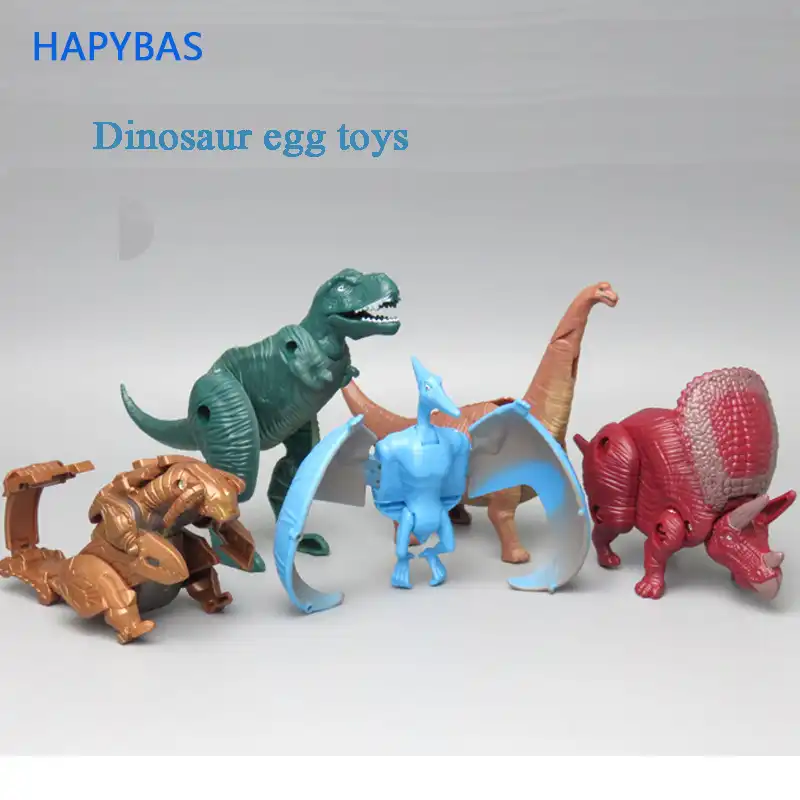 dinosaur transforming egg toys