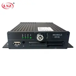 LSZ 4 канала h.264 Мобильный видеорегистратор широкий напряжение DC8V-36V MDVR грузовик/такси/школьный автобус PAL/NTSC