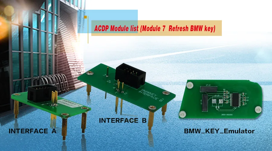 Refresh BMW key Yanhua Mini ACDP Программирование мастер поддержка CAS1/CAS2/CAS3+/CAS4+/FEM, BDC, DEM, является ACDP программирование ключа чтение DME код от OBD - Цвет: Refresh BMW key
