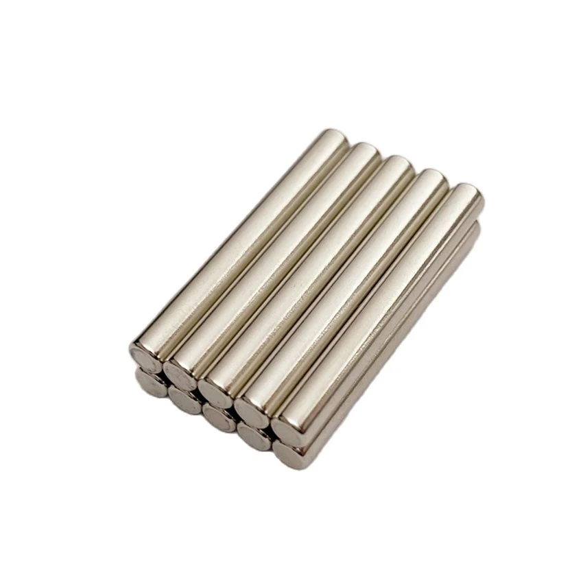 Mini Small Round Rod Neodymium Rod Permanent Ndfeb