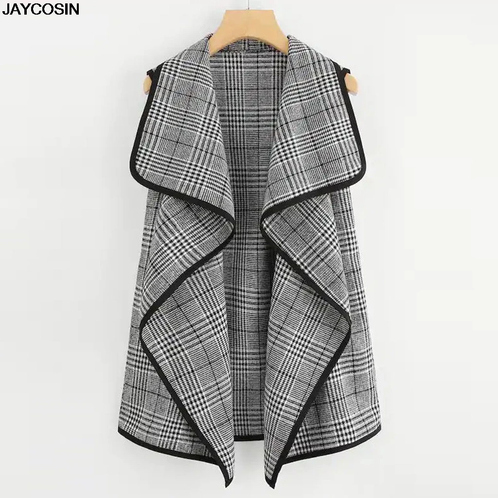 JAYCOSIN Han edition костюм женский жилет куртка на весну и осень черный красный кардиган