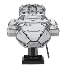 

MOC Space Wars Spaceship Building Blocks Kit For Galactica Warship Bricks Assemble Battle Ship Model Toys For Children Kid Gifts