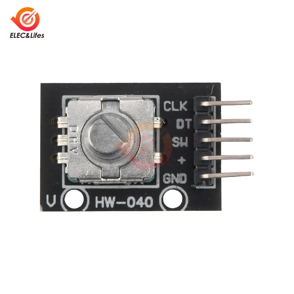 KY-040 Rotary Encoder Module Taiss 5Pcs – 360 Degree Rotary Switch With ...
