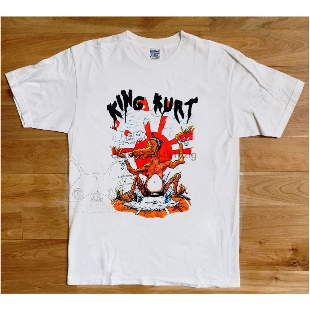 Винтаж 1993 король Курт Япония футболка 90s Тур Rock Band Перепечатка S-XXL | Мужская одежда