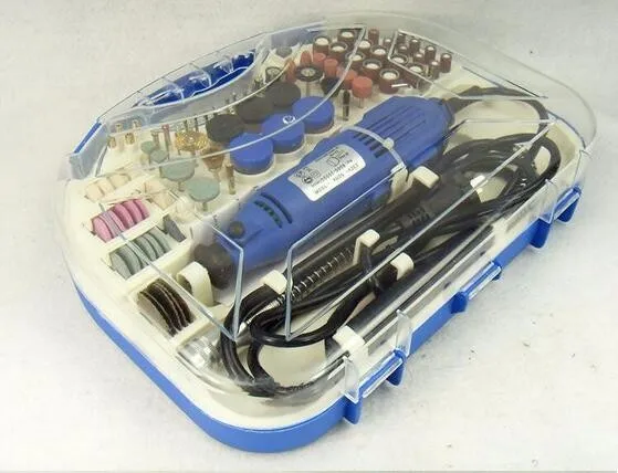 Dremel шлифовальные инструменты 6 скоростей Мини дрель шлифовальный станок DIY электрическая ручная дрель камень шлифованные для резки дрель, электроинструмент