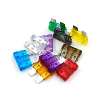 

20PCS Medium Blade Fuse Auto Car Truck Fuse Automobile Safety Pipe Xenon Lamp Fuse Safety Pipe 5A 10A 15A 20A 25A 30A Car Fuse