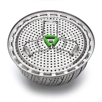 

Vegetables Steamer Basket Stainless Steel Steamer Inserts For Pot Pans Crock And Pot Steamer For Fish Veggie Eggs And Seafood