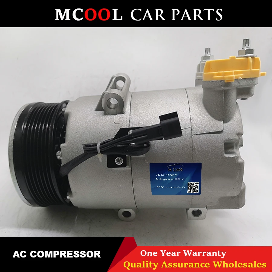 

BK3119D629AA BK3119D629AB VS16 Auto Air AC Compressor for Ford Transit 2.2 TDCI 1814066 1819581 2026599 8FK 351 006-221
