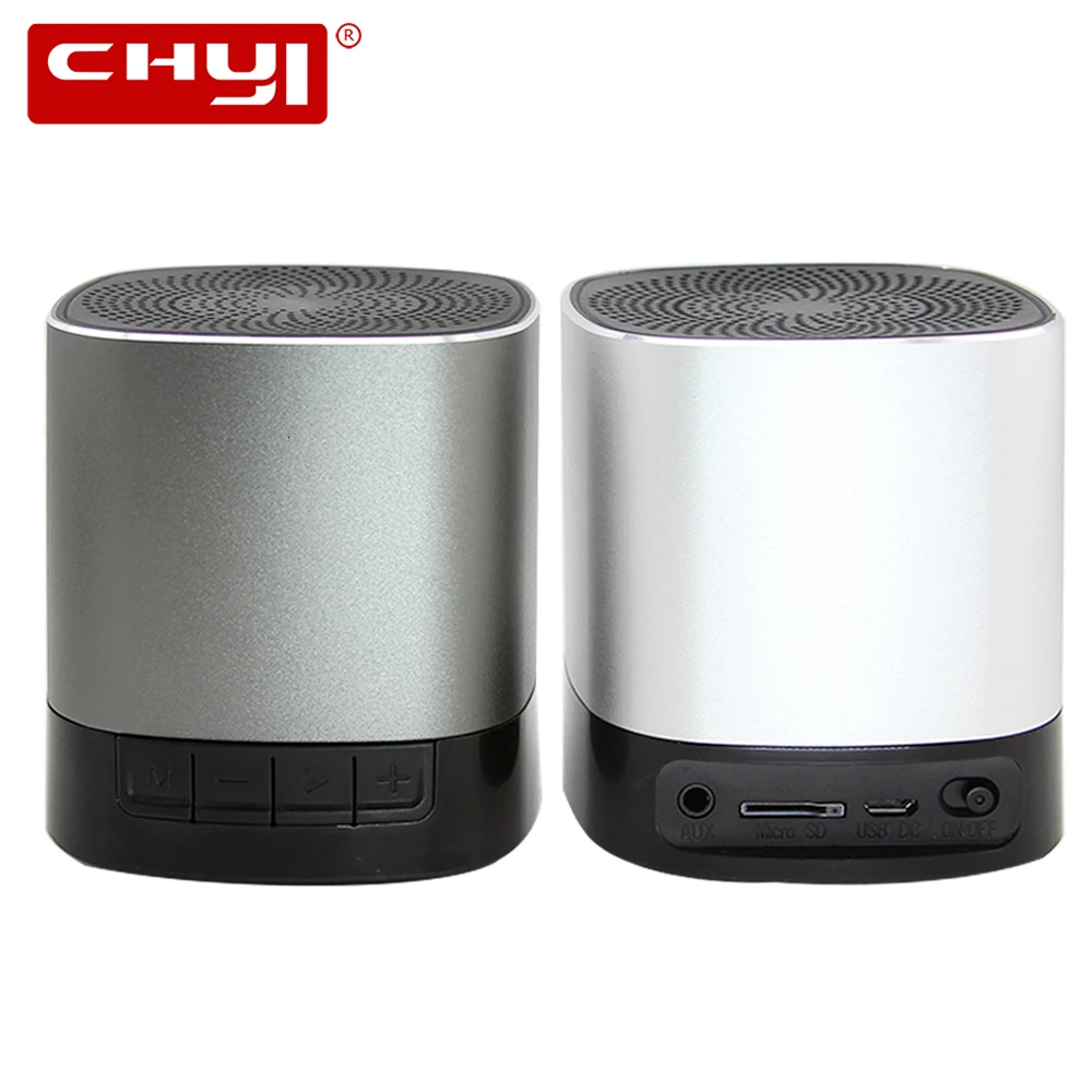 

CHYI Wireless Portable Bluetooth Speaker Column Mini Music Audio Stereo Sound Speaker For Mobile Phone For Xiaomi Computer PC