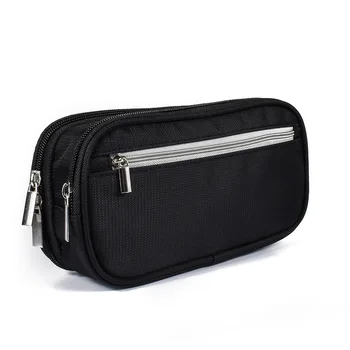 

Creative Pencil Case Canvas Zipper Large Capacity Cute Basic Pencil Box Portable Storage Bag for Pad Pens School Stationery