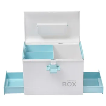 

Home First Aid Kit Medicine Box Storage Box Plastic Container Emergency Kit Portable Multi-layer Large Capacity Medicine Chest