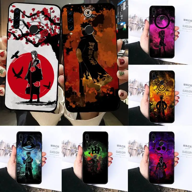 

Naruto Itachi Kakashi Akatsuki Phone Case For Huawei Honor 7C 7A 8X 8A 9 10 10i Lite 20 NOVA 3i 3e coque shell funda hull