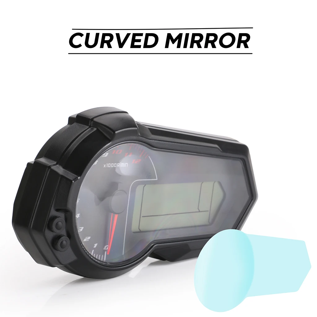 Universal LCD Motorcycle Speedometer Odometer  Fuel Gauge DIY 