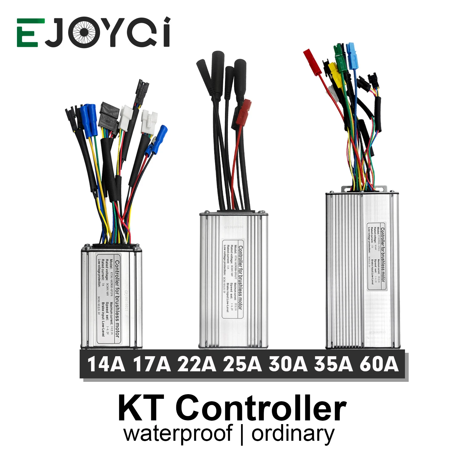 Контроллер KT 36V 48V 250W 350W 500W 750W 1000W 1500W Водонепроницаемый бесщеточный фотоэлемент с
