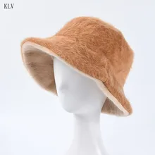 Зимняя женская и мужская Толстая теплая Двусторонняя Рыбацкая шапка, одноцветная переносная шапка из искусственного бархата