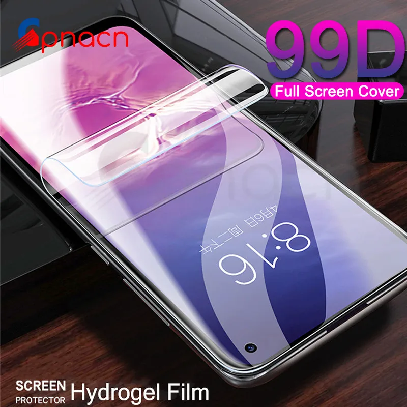 99D изогнутая мягкая пленка на samsung Galaxy S10 S8 S9 Plus S10e S7 Edge Note 8 9 10 Pro Защитная пленка для экрана чехол