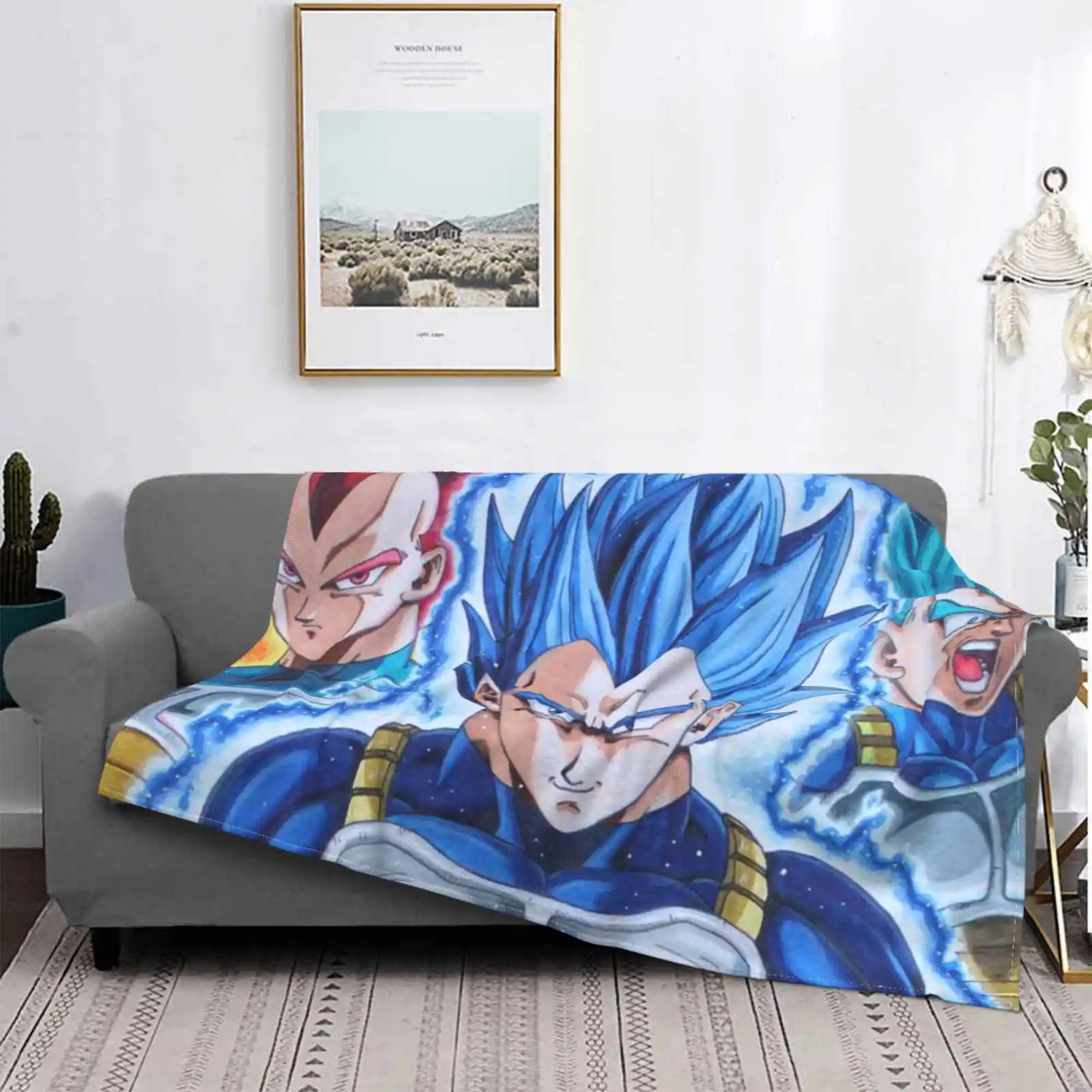Новое поступление модное фланелевое одеяло для отдыха Vegeta Evolution Ssj Goku Gohan Bardock Cell
