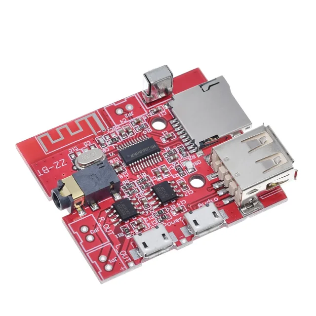 3W Car Bluetooth 4.1 MP3 WAV Decoding Audio Receiver Board - Image 3