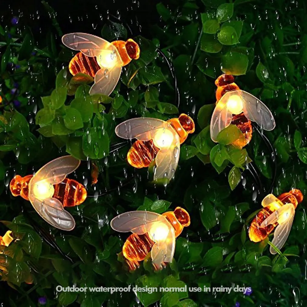 Маленькая пчелиная лампа светодиодная декоративная форма лампы маленький ночник предложение на день рождения признание расположение Опора огни