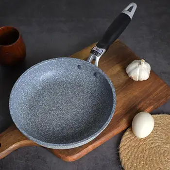 

28cm Pan Practical Unique Maifan Stone High Quality Use Pan Egg Frying Pan Round Shaped Pot For Cooking Daily Use Kitchen Ware