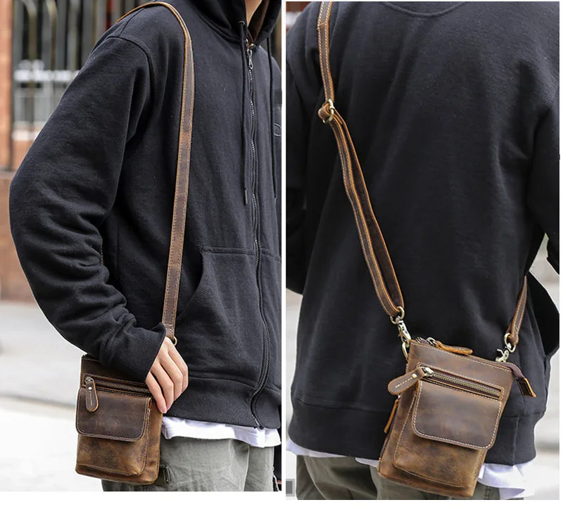 Crazy-Horse-Leather-Waist-Belt-Bag-Multifunction-Casual-Daily-wait-pack-Small-Messenger-Shoulder-Bag-mini (1)
