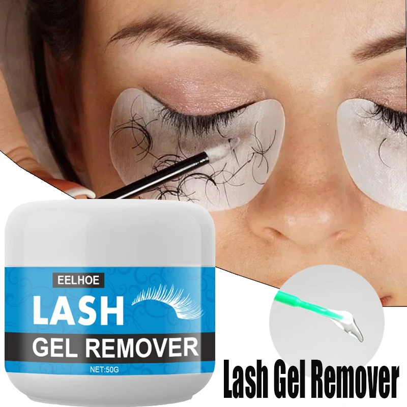10/20/30/50g Eyelash Glue Remover Professional Non-irritating Non-spicy Semi Permanent Quickly Lash Extension Cream | Красота и