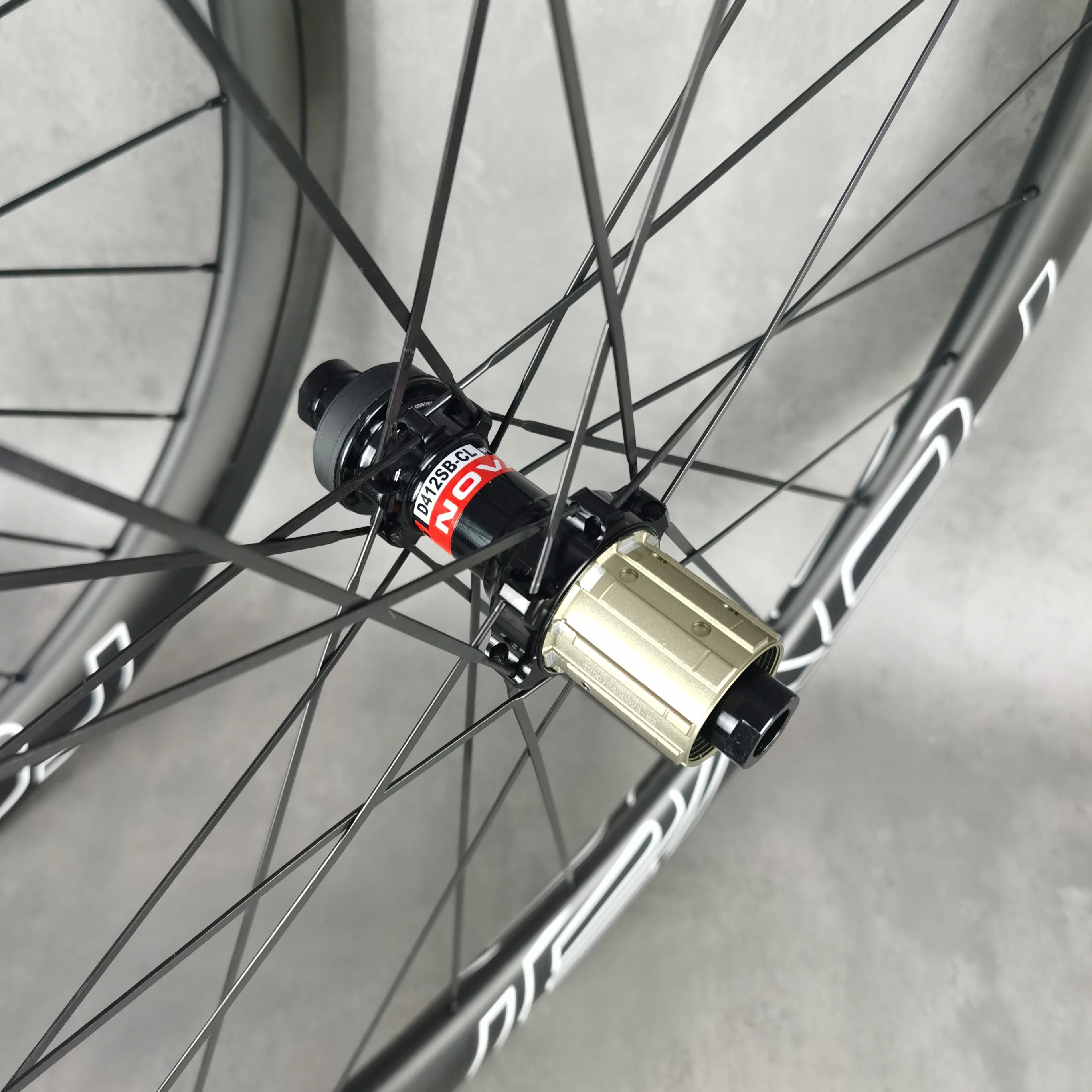 700C 50mm depth Road disc brake CLX50 carbon wheels 25mm width bike clincher/tubular carbon wheelset with novatec hubs