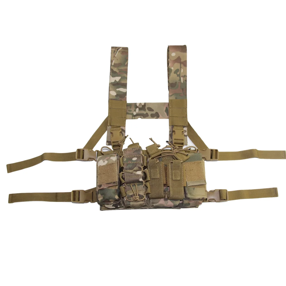  Reflective Chest Rig Airsoft Tactical vest Army Military CS Outdoor Fishing Hunting Camouflage Vest