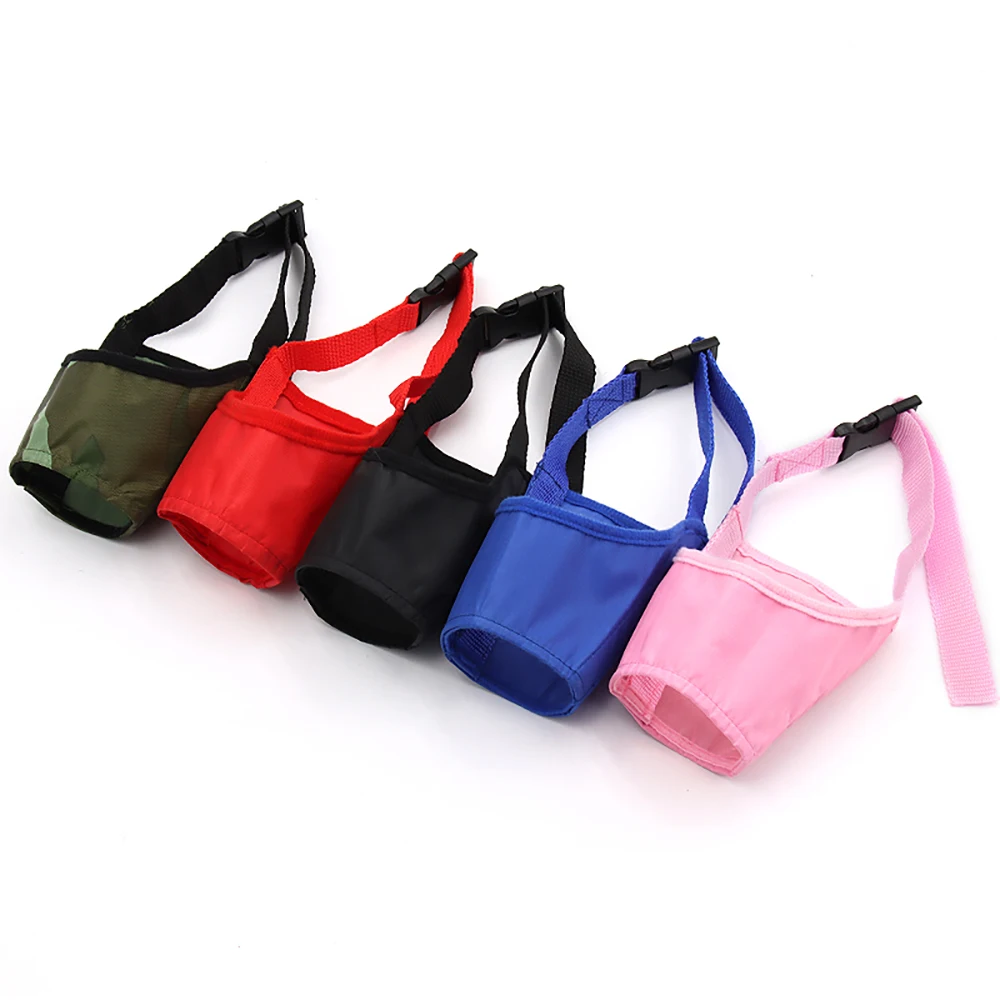 Adjustable Dog Muzzle Breathable Dog Mouth Cover Muzzle Collar Anti Barking Pet Mouth Muzzles Dogs Accessories dog muzzle