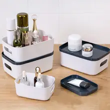 Домашняя Косметика Коробка для хранения мелочей кухонные шкафы посуда чехол с крышкой кухонные принадлежности