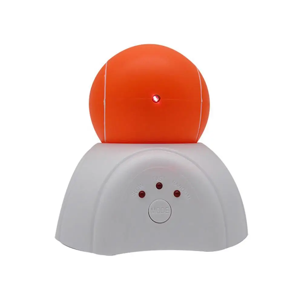 Забавная игрушка для домашней кошки игрушки светодиодный Электрический теннис 3 режима автоматический шарик-тизер интерактивная игрушка для кошки щенок, домашнее животное, кот чихуахуа
