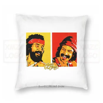 

Cheech Chong Mens 77 Tee Pillow case Black Women Men