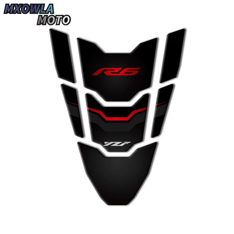 

Colour 3D Reflective Motorcycle For YZFR6 R6 YZF 00-20 1 16 17 18 19 Fuel Tank Pad Protector Sticker Decal Reflective