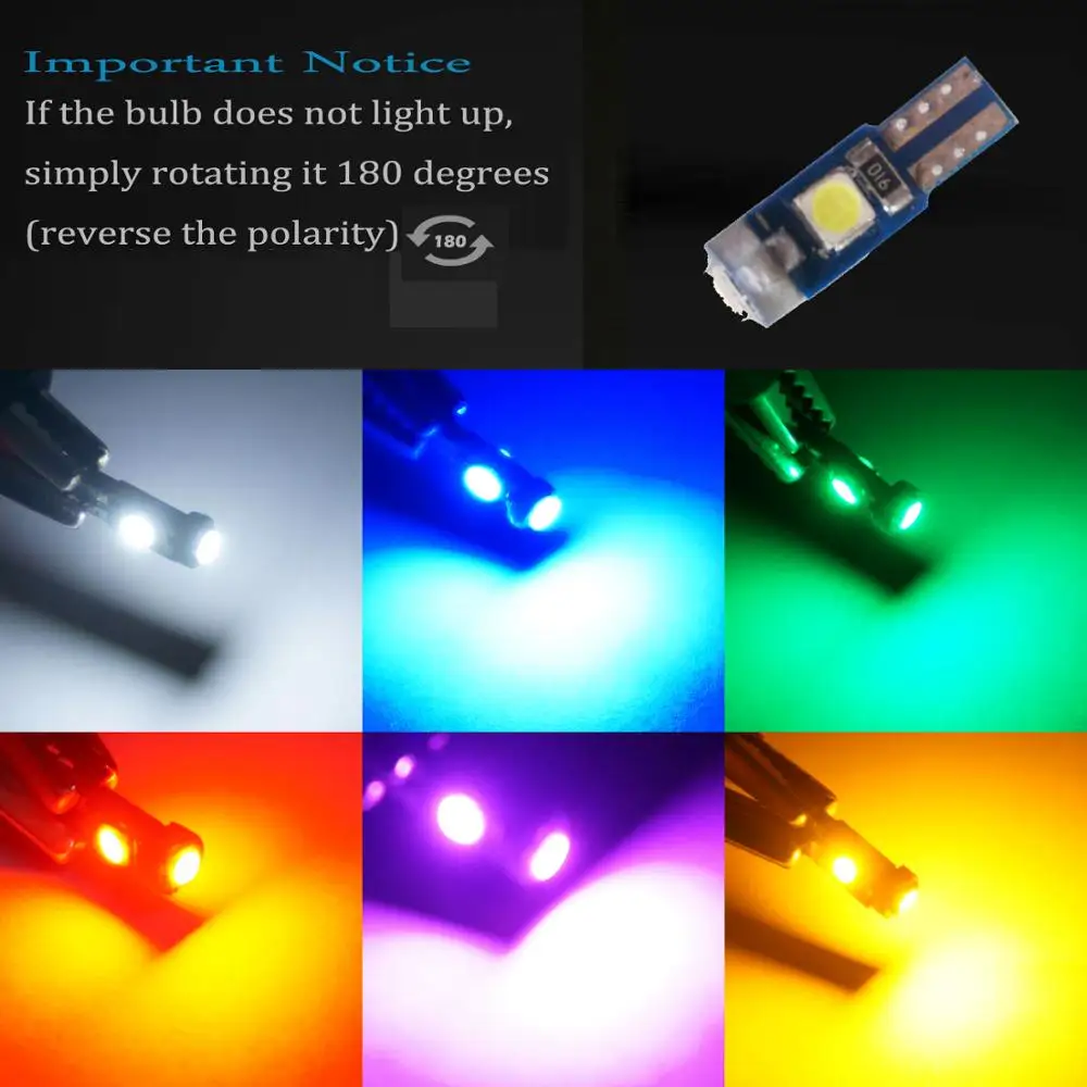  Ʈ 3030 Ĩ  LED Ʈ ڵ    Ŭ , 12V T5 58 74 286 W1.2W, 100 , R129 W140 W163 R107