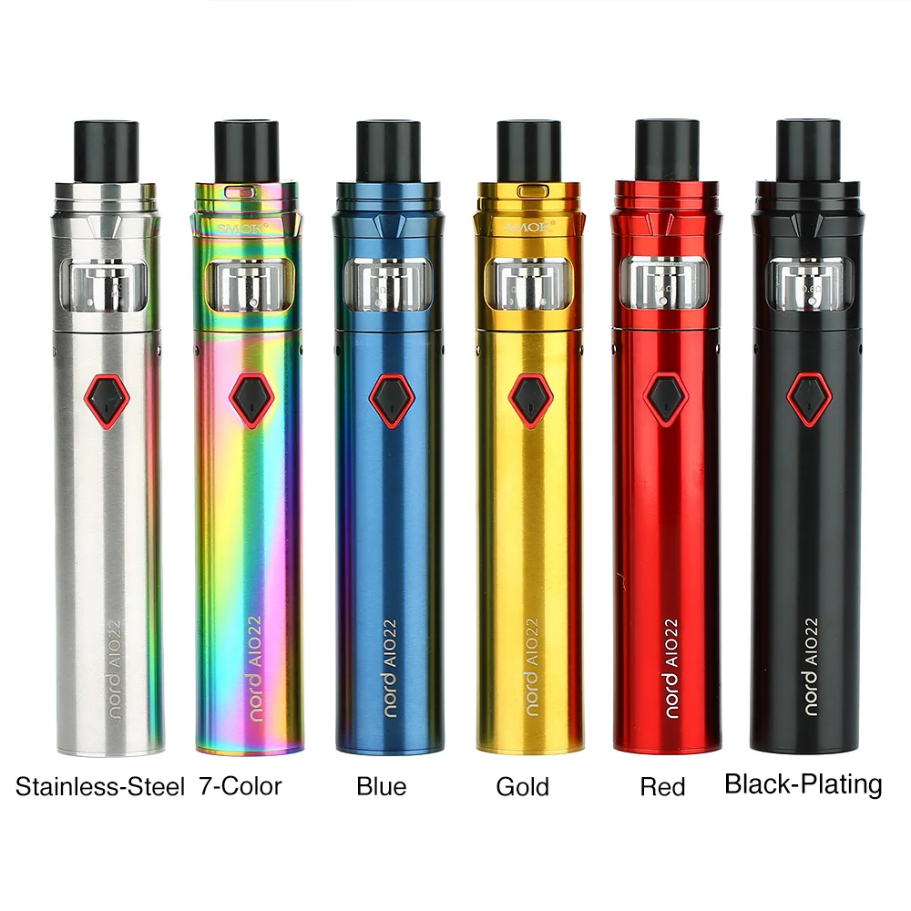 Оригинальный стартовый набор SMOK Nord 22 AIO с аккумулятором 2000 мАч и баком 3 5 мл 0 6ohm Mesh