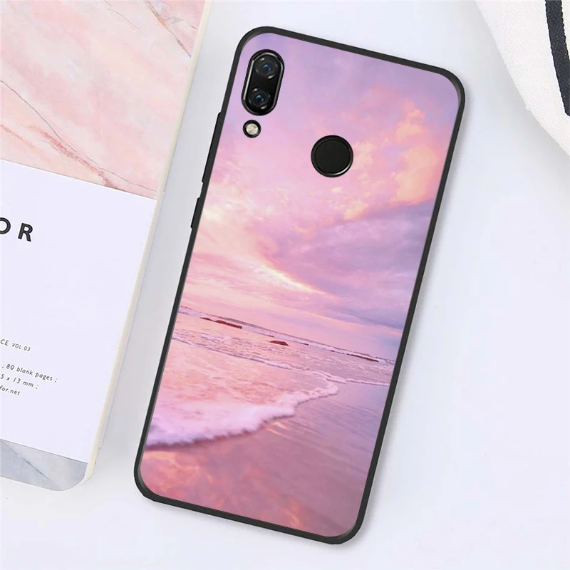 Pink cute kawaii sky space Sunset Cloud Art 