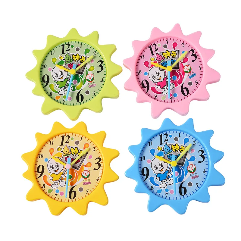  Preschool Baby Montessori Toys Early Education Teaching Aids Math Toys Digital Clock Toy Count Geom - 4000305611165