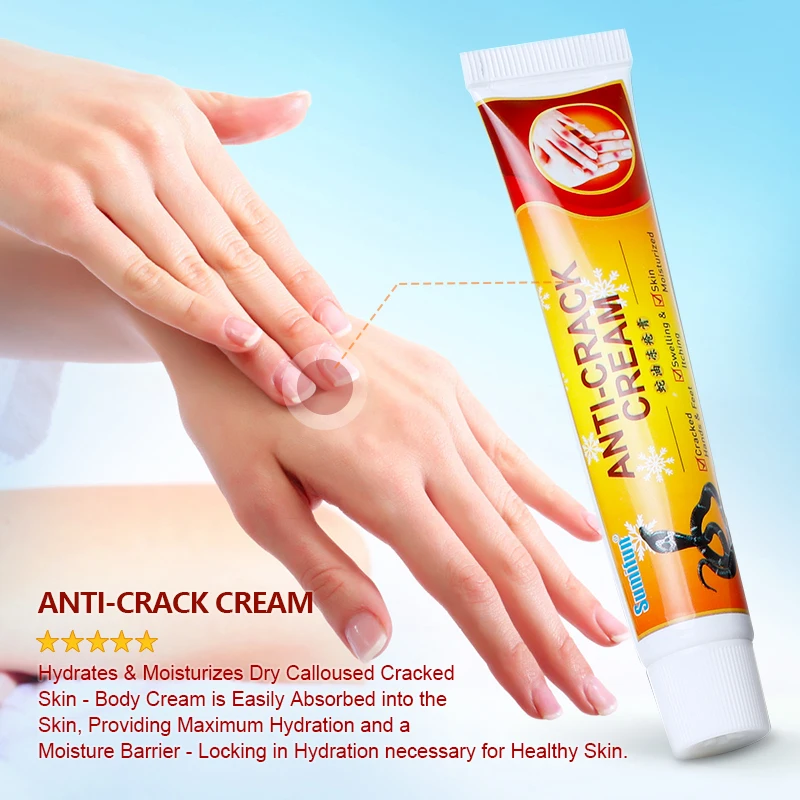 Sumifun 2Pcs Frostbite Ointment Herbal Repair Cream Anti-Drying Chapped Nourish Moisturize Skin Care Chinese Hand Foot Crack Oil