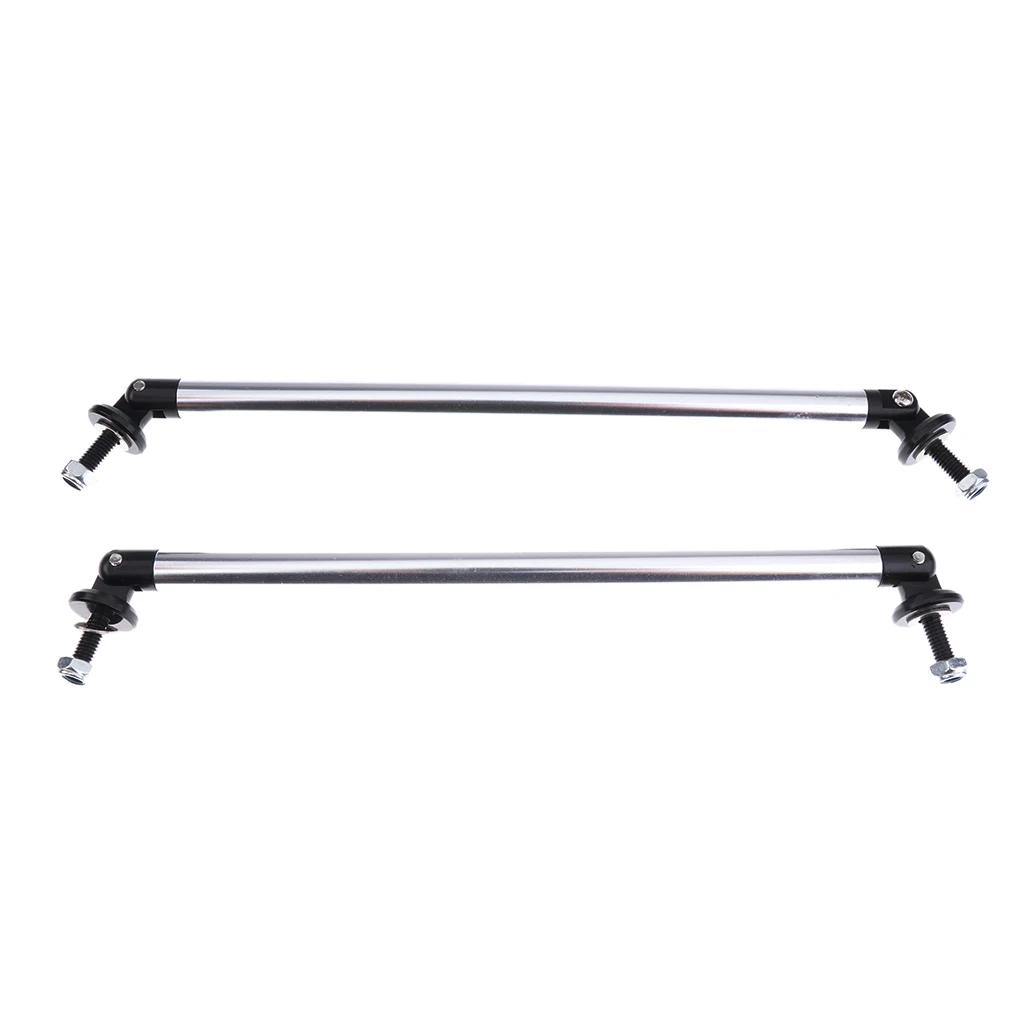 Pair Universal Bumper Lip Splitter Rod Support Durable 20CM 7.9inch