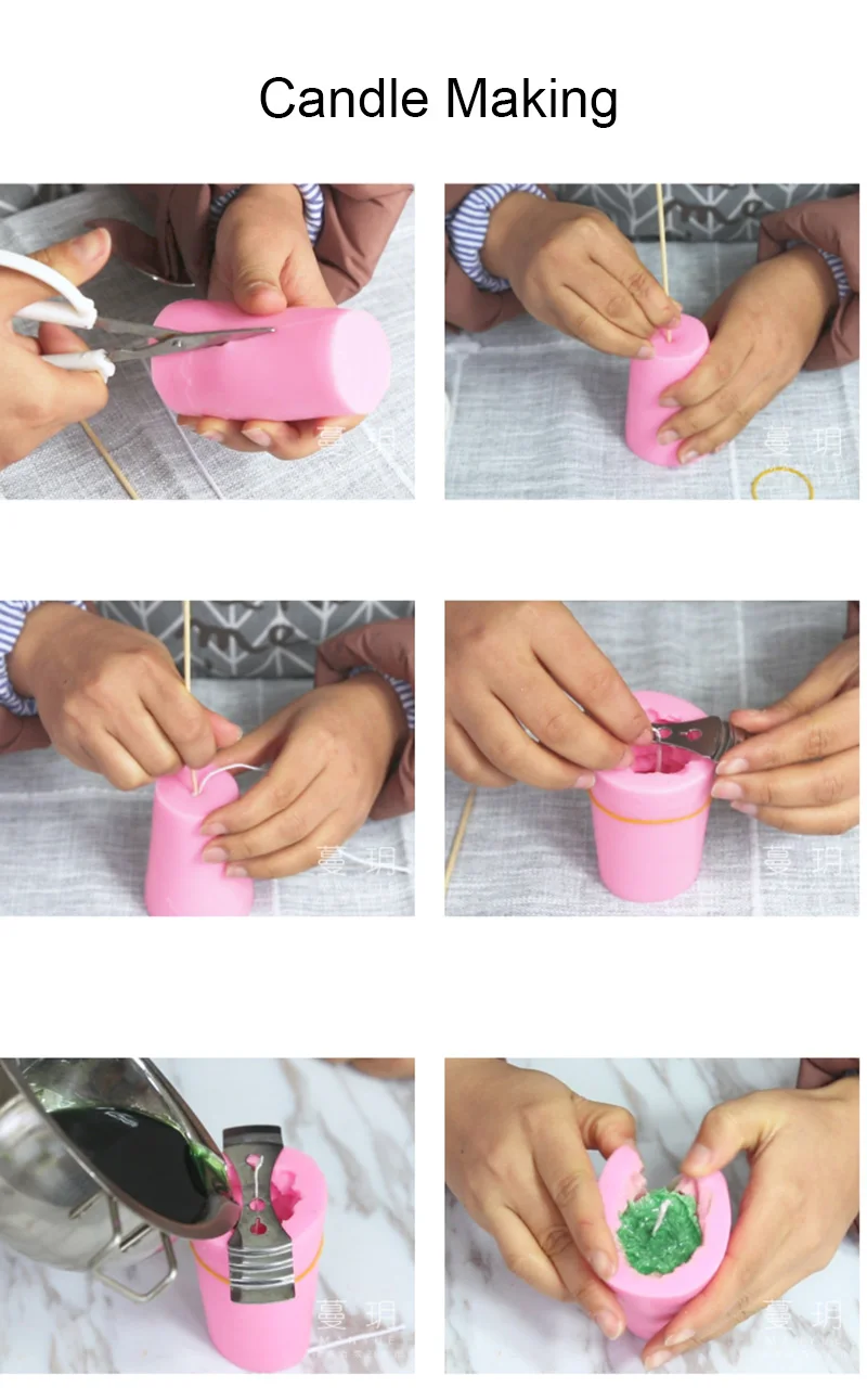 Ароматические свечи diy формы Креативные 3D Кактус свечи силиконовые формы европейские романтические свечи плесень