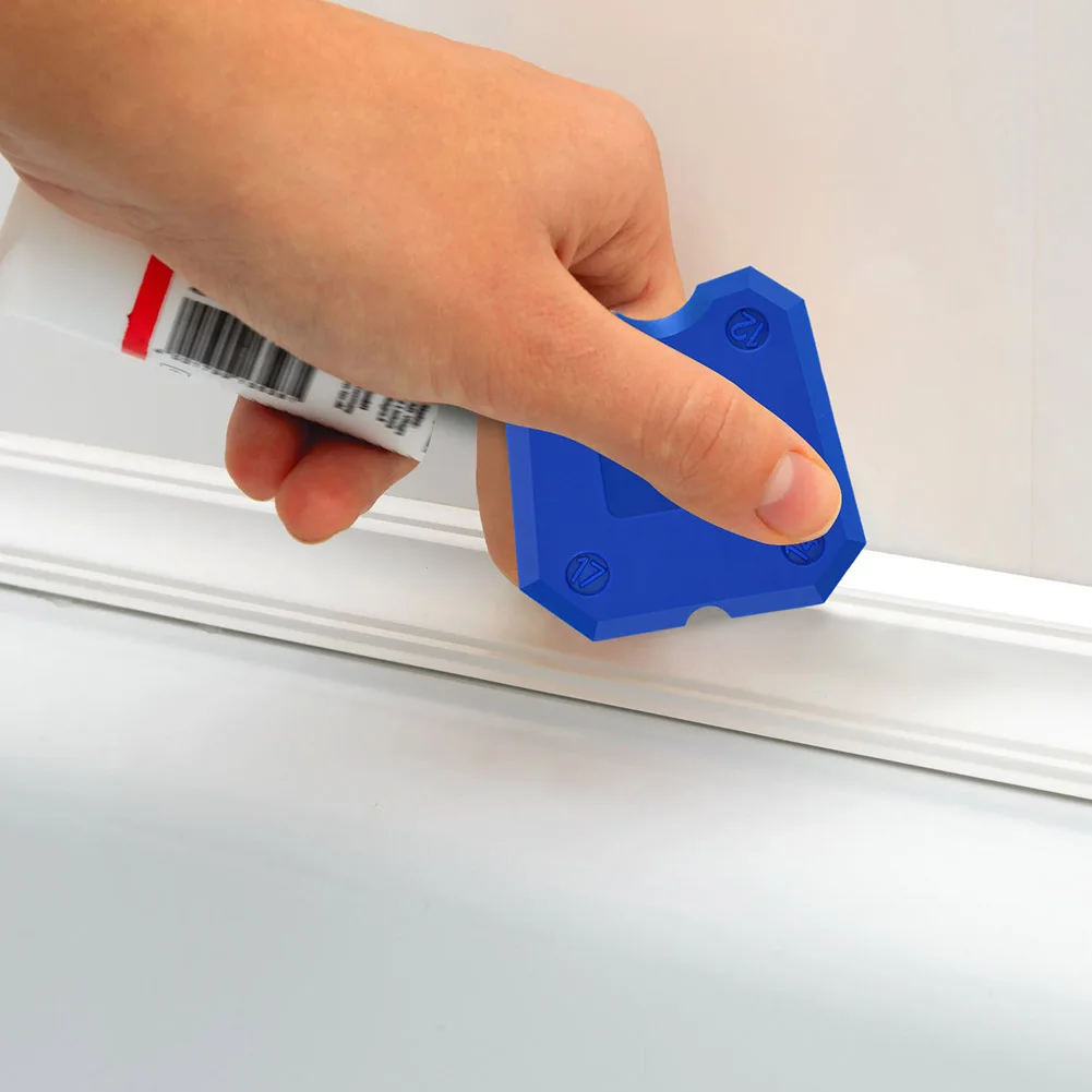  4pcs Set Spatula Caulking Tool Kit Joint Silicone Grout Remover Scraper Glass Glue Grout Scraper Ti
