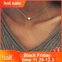 Hermoso collar de corazón de cristal para mujer romántico de moda clásica de lujo diamantes de imitación nueva llegada Collier cobrage # ZH(China)