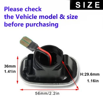 

18SMD Turn Signal Light LED Dynamic 3000K For Toyota Camry Replacement