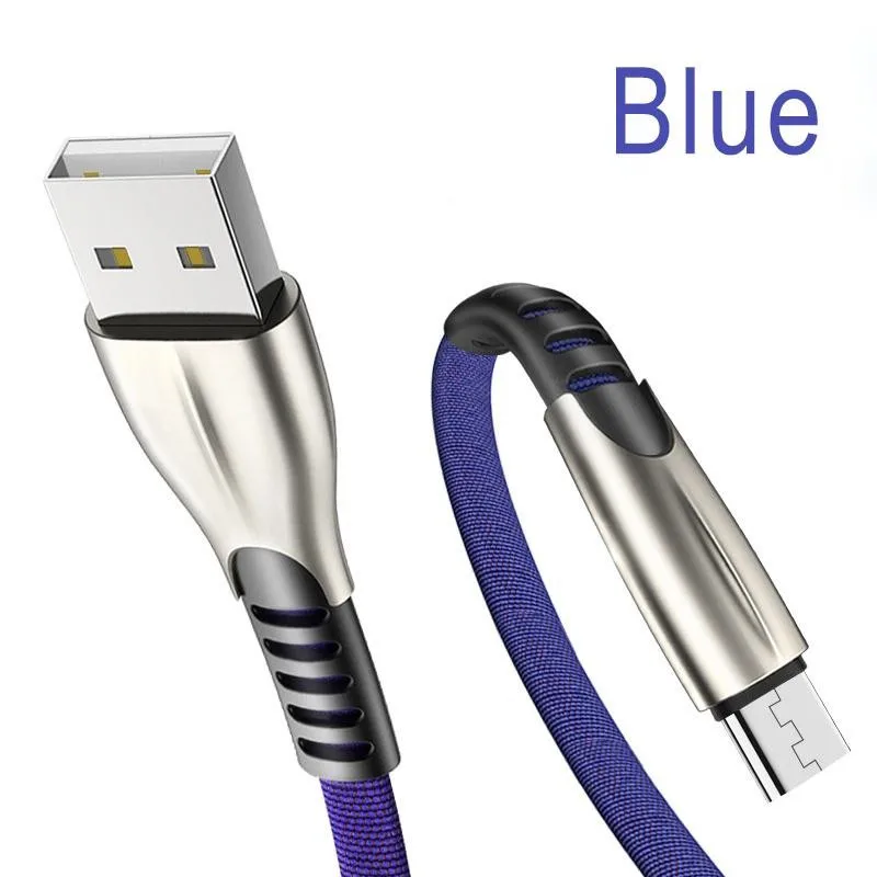 blue Type C 5A Usb C кабель type-C Typc быстрое зарядное устройство для huawei mate 30 P30 Lite OPPO Realme XT 5X2 Pro VIVO Super VOOC Быстрая зарядка - Цвет: blue