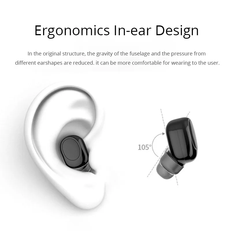Bluetooth наушники новейшие X11 HandfreeHeadset Mini V4.1 спортивные для Xiaomi шумоподавление Ecouteur