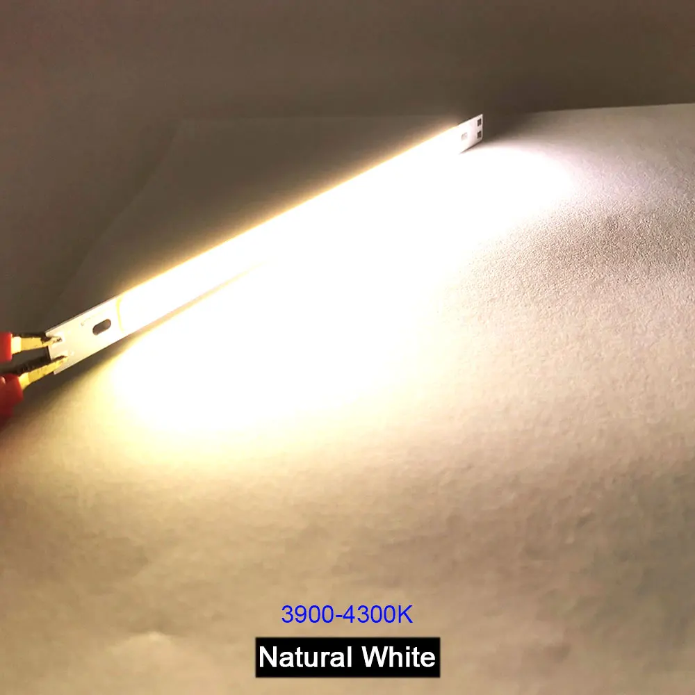 Cob светодиодный светильник 12 В, 9 В, 5 В, 3 в, светильник, лампа 1 Вт, 2 Вт, 3W, 5 Вт, 10 Вт, 20 Вт, светодиодный светильник, синий, зеленый, белый, желтый, красный цвет, лампа для DIY - Испускаемый цвет: Natural White