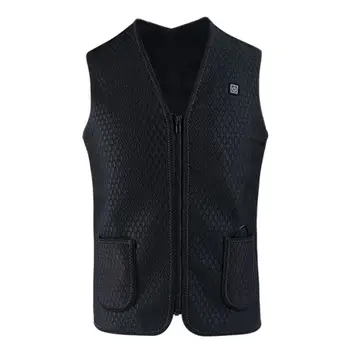 

Unisex Outdoor USB Infrarood Verwarming Vest Jas Winter Flexibele Elektrische Thermische Kleding Vest Voor Sport