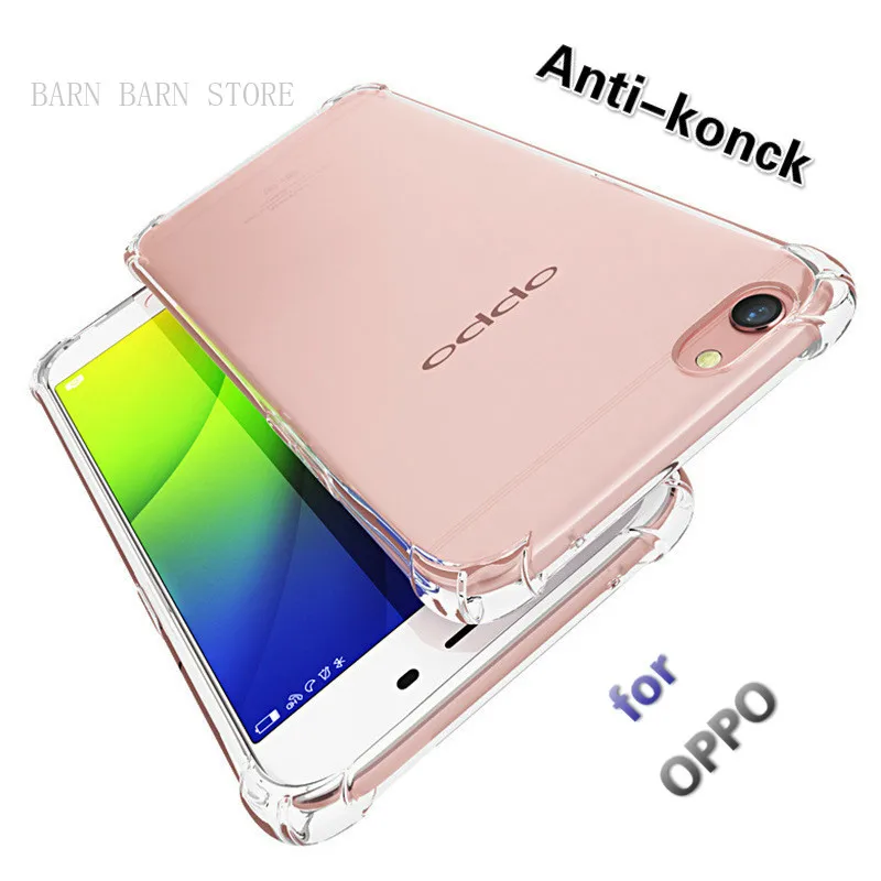 Чехол для телефона с прозрачной воздушной подушкой OPPO R9 R9s R11 R11s Plus R15 все края в