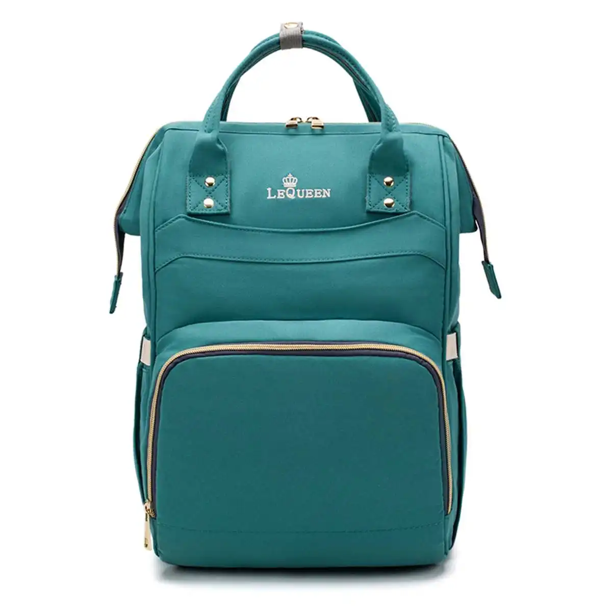 25 стилей, модная сумка для подгузников для мам, брендовая Большая вместительная детская сумка, рюкзак для путешествий, дизайнерская сумка для ухода за ребенком - Цвет: Lake Green1
